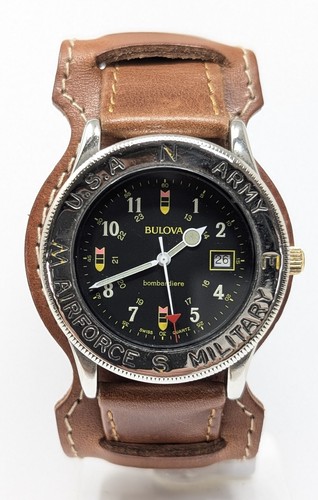 Bulova uhr bomber swiss - bulova,