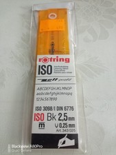 Rotring® ISO 3098 / DIN 6776
