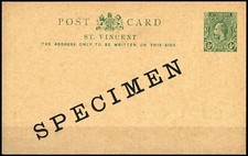 1913, St. Vincent, P 8 SP, Brief - 2893385