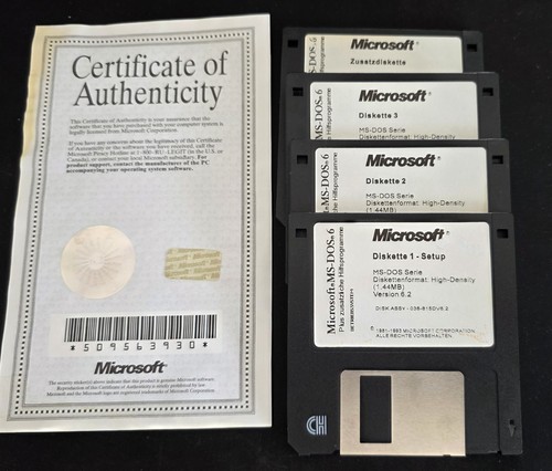 Microsoft dos deutsch - 6.2,