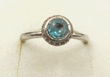Topas ring sterlingsilber - -,