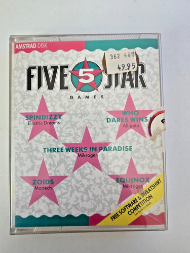 Retro game five star games - five,