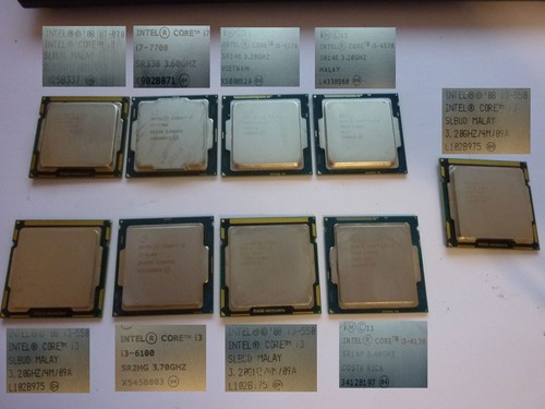 Konvolut intel cpu 5 - -,