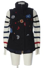 DESIGUAL Übergangsjacke Damen Jacke Gr. DE 36 schwarz-weiß-blau Casual-Look