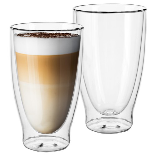 Doppelwandige gläser glas 2er - doppelwandige,