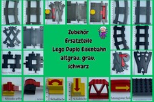 Lego® Duplo Eisenbahn Schienen Gerade Gebogene Weiche versch. Modelle Ersatzteil