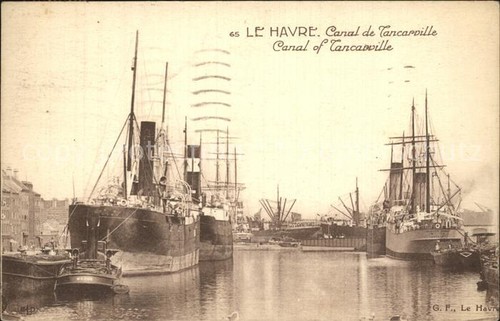 Havre canal tancarville - havre,