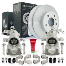 Bremssättel Bremsscheiben 264mm 5-Loch hinten für Opel Astra H Combo Meriva A