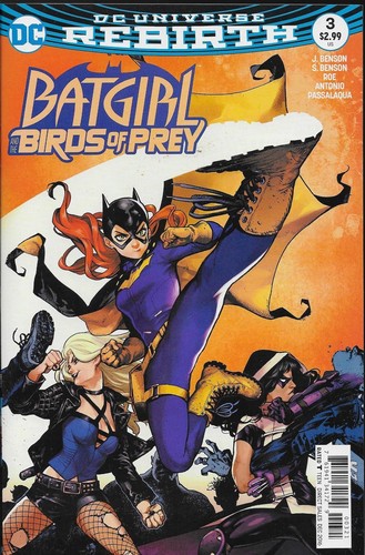 Batgirl and the - , birds