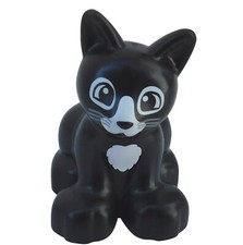 Lego Duplo Katze in schwarz
