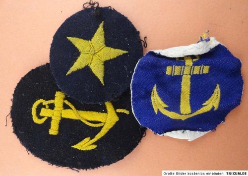 Navy arm badges original - ,