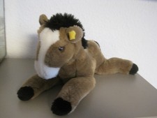 Steiff  Pony, Pferd, Fohlen 40 cm  Braun, Weiß, Schwarz