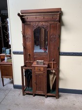 Antike Art Deco Garderobe mit Schrank,  Schub - Traumhaft - Lieferung möglich!