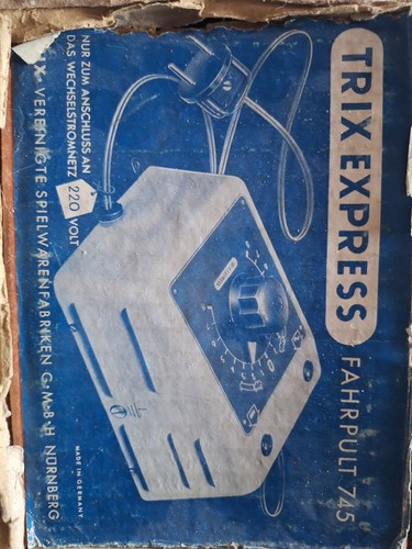 Trix express fahrpult 745 - trix, (