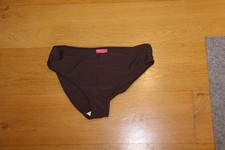 BIKINI UNTERTEIL BADESLIP GRÖSSE 40 BRAUN UNI VON VENICE BEACH
