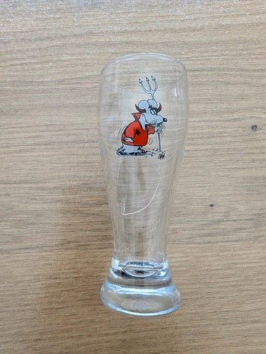 Altes schnaps glas maus uli - schnaps,