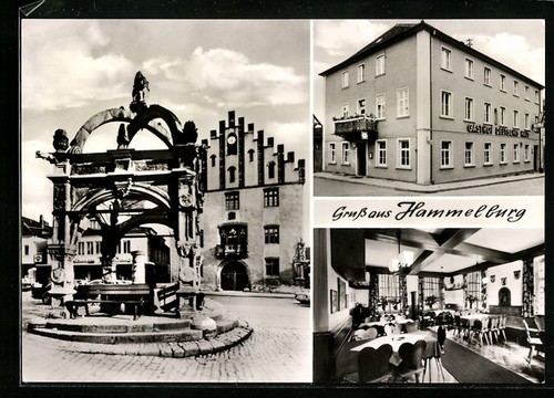 Hammelburg ansichtskarte - hammelburg,,
