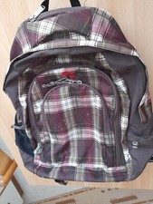 Take it Easy Rucksack, Schulranzen, kariert, gebraucht