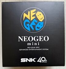 SNK NEO GEO MINI 40TH ANNIVERSARY KONSOLE JAPAN NEU & UNBENUTZT