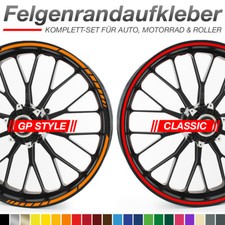 GP Classic Felgenrandaufkleber