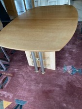 Esstisch Erle Kulissentisch ausziehbar