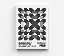 Bauhaus Abstract Leinwandbild
