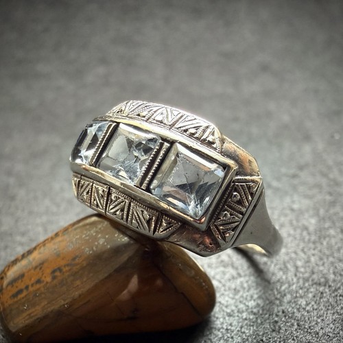 Art deco ring 835 - art,