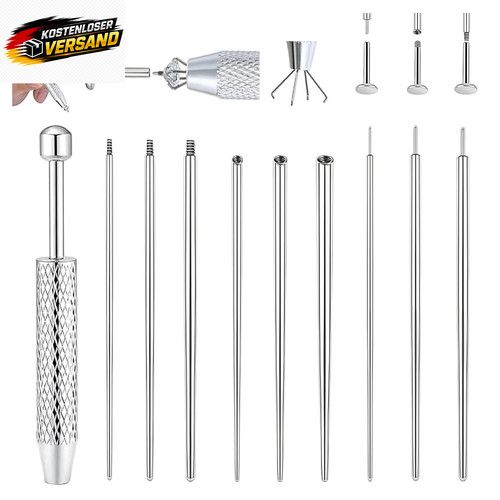 Piercing set stück - piercing, 10