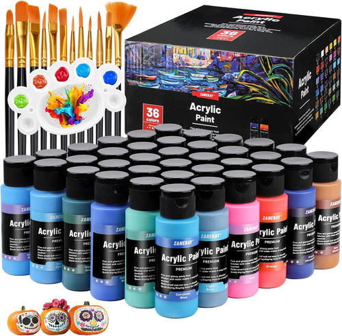 Acrylfarben set x - acrylfarben, 36