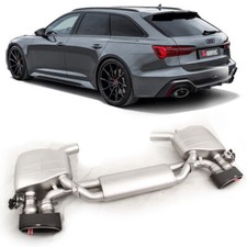 Akrapovic Sportauspuff Endschalldämpfer Evolution Line Audi RS6 C8 Avant Titan