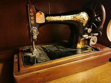 Alte dekorative Singer