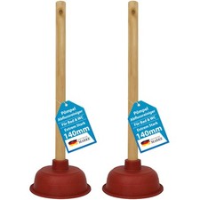 2 Pömpel Abflussreiniger Saugglocke Ausgussreiniger Rohrfrei Ohne Chemie Pümpel