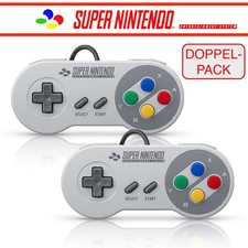 Zwei / 2x ORIGINAL Super Nintendo SNES Controller Gamepad 🎮✅ Zustand: Gebraucht