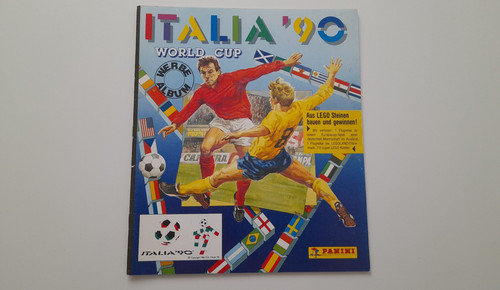 Panini 1990 sammelalbum - wm,