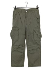 TCHIBO Kinder Cargohose Grün Gr. 158/164 Baumwolle Casual