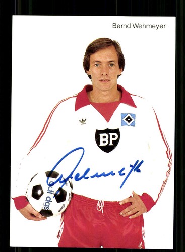 Bernd wehmeyer autogrammkarte - bernd,