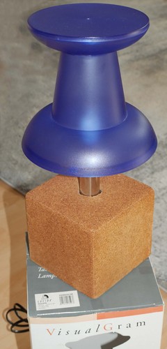 Pushpin tischlampe blau - pushpin,