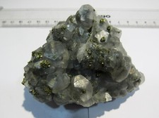 MD170 Kupferkies xx auf Calcit