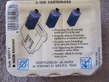 3x  Olivetti Nachfüllpatronen  JP 50/ 70/ 90/ Nomad Code 82077 F  OVP