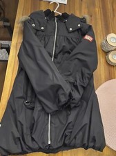 Ticket to Heaven Gr 140/10J Winterjacke Jacke Parka Mantel schwarz Mädchen Fell