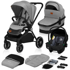 LIONELO® Kinderwagen 3 in 1 Kombikinderwagen  Buggy + Babywanne + Babyschale