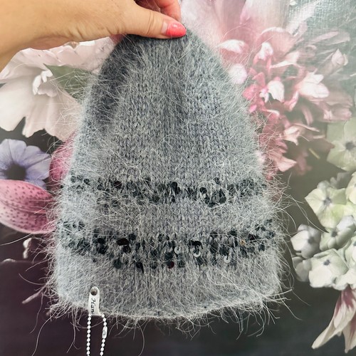 Handgemachte strickmütze hut - handgemachte, strickmütze,