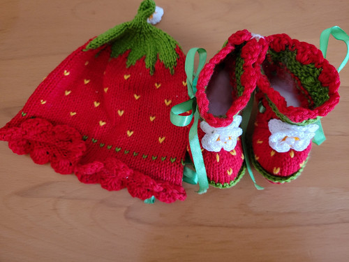 Gestricktes set mit - ,
