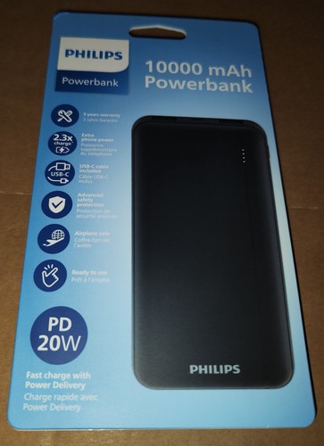 Philips powerbank 10000 mah - philips,