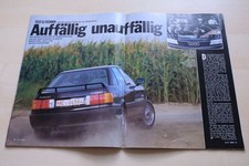 Rallye Racing 18/1987 Audi 80 quattro Turbo Kat von Bergmeister mit 213PS im TES