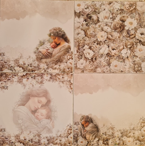Teilig papier set - 12,