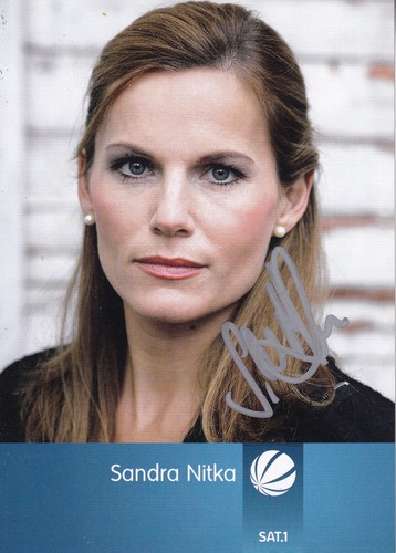 Autogramm sandra nitka - -,