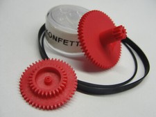 Für GRUNDIG CF7400 CF7500 CF7000 Reparatursatz Riemen Zahnräder und Fett