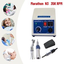 Zahntechnik Dental Labor Marathon Micromotor Polieren N3 + 35K RPM Handstück Set