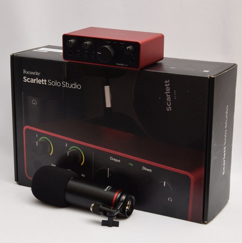 Focusrite scarlett solo studio - focusrite,